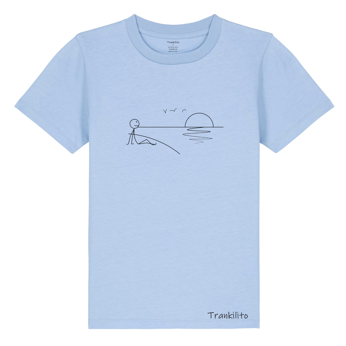 Camiseta Trankilito al atardecer | Niños