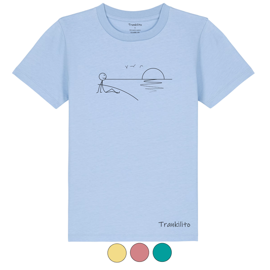Camiseta Trankilito al atardecer | Niños