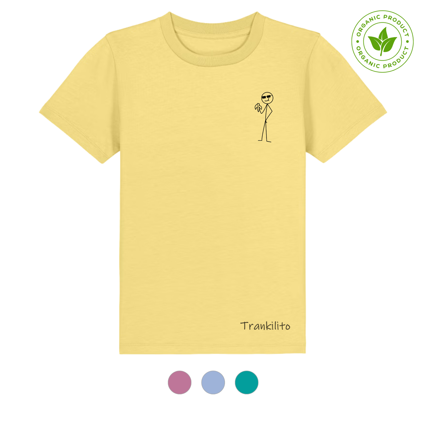 Camiseta Trankilito auténtico | Niños | Orgánico