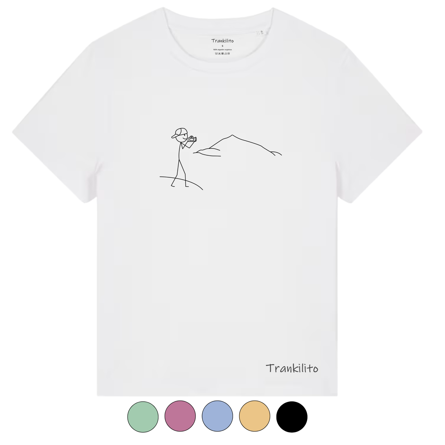 Camiseta Trankilito fotógrafo | Mujer