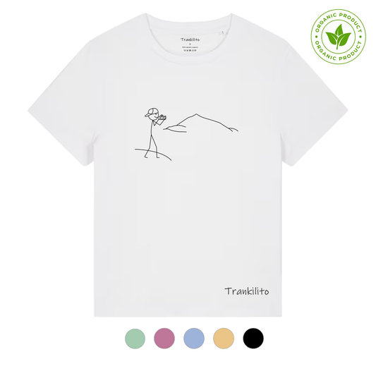Camiseta Trankilito fotógrafo | Mujer | Orgánico