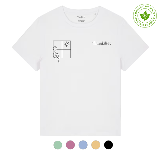 Camiseta Trankilito sentadito | Mujer | Orgánico