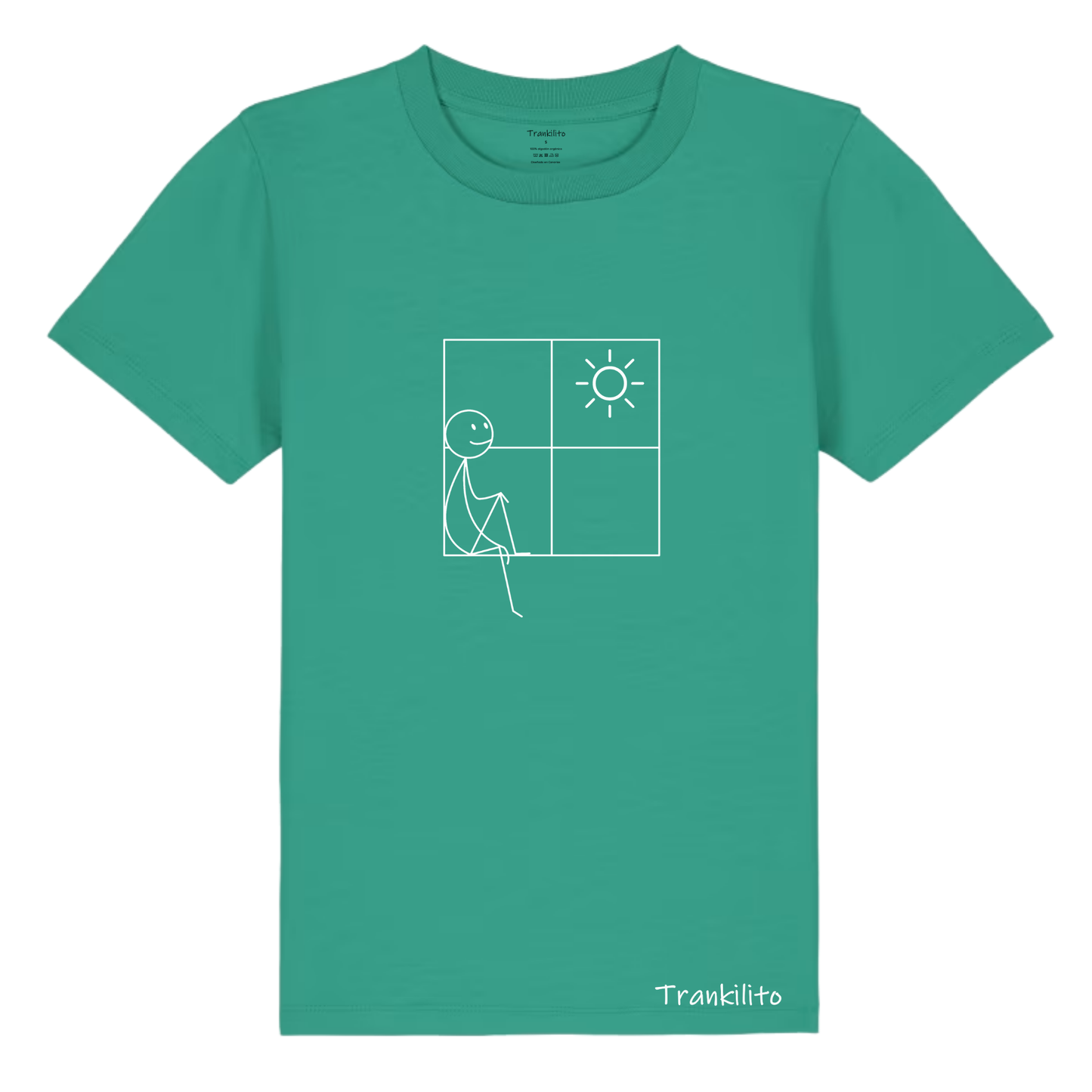 Camiseta Trankilito sentado | Niños