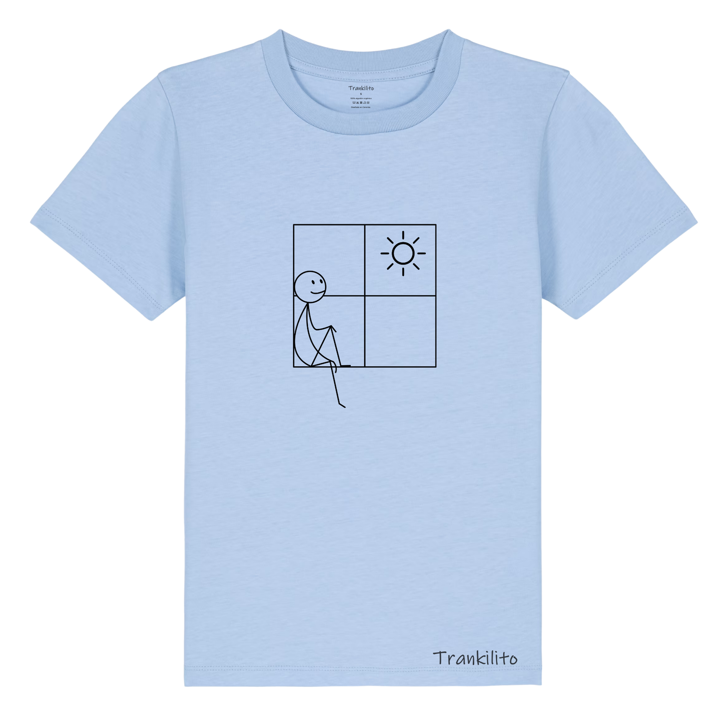 Camiseta Trankilito sentado | Niños