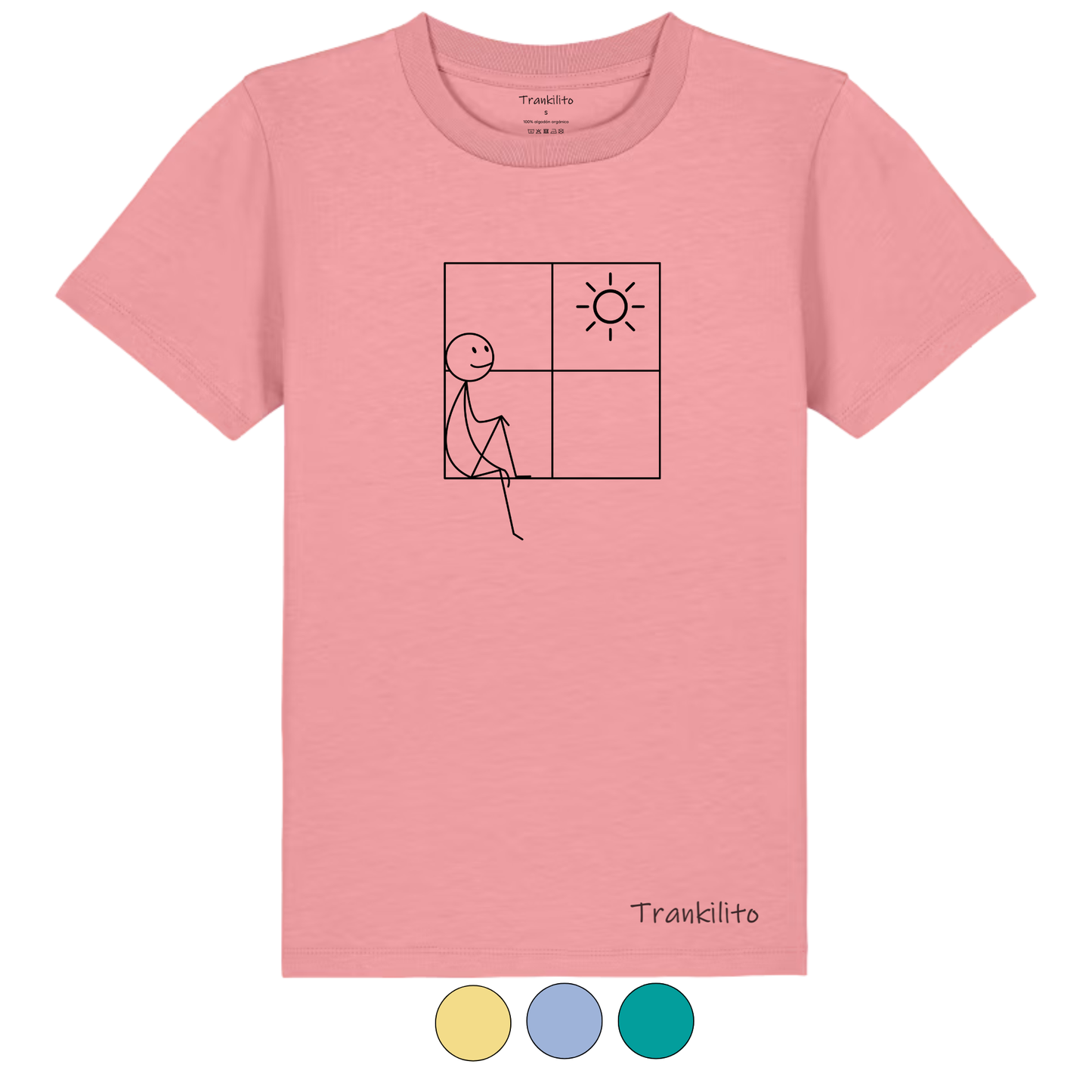 Camiseta Trankilito sentado | Niños