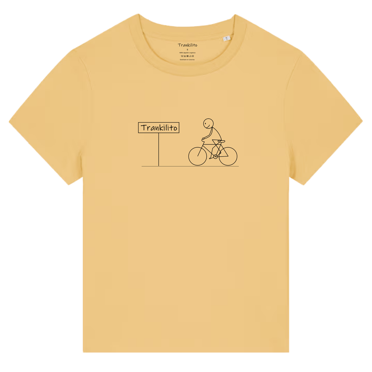 Camiseta Trankilito sobre ruedas | Mujer