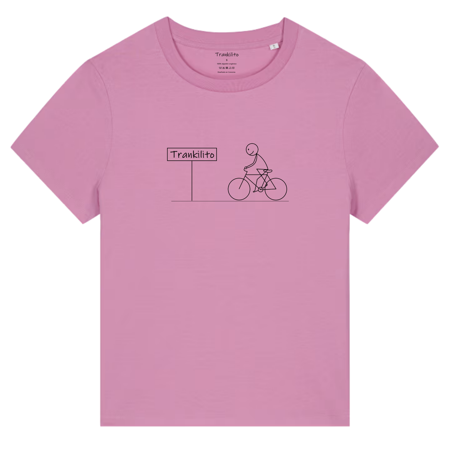 Camiseta Trankilito sobre ruedas | Mujer