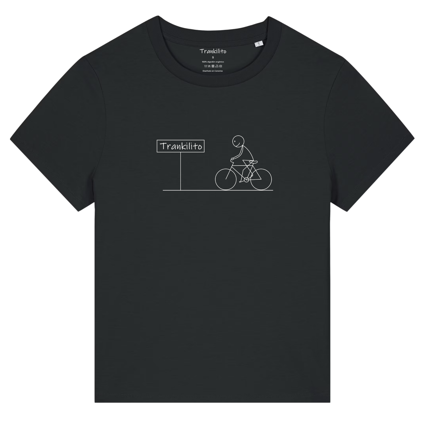 Camiseta Trankilito sobre ruedas | Mujer