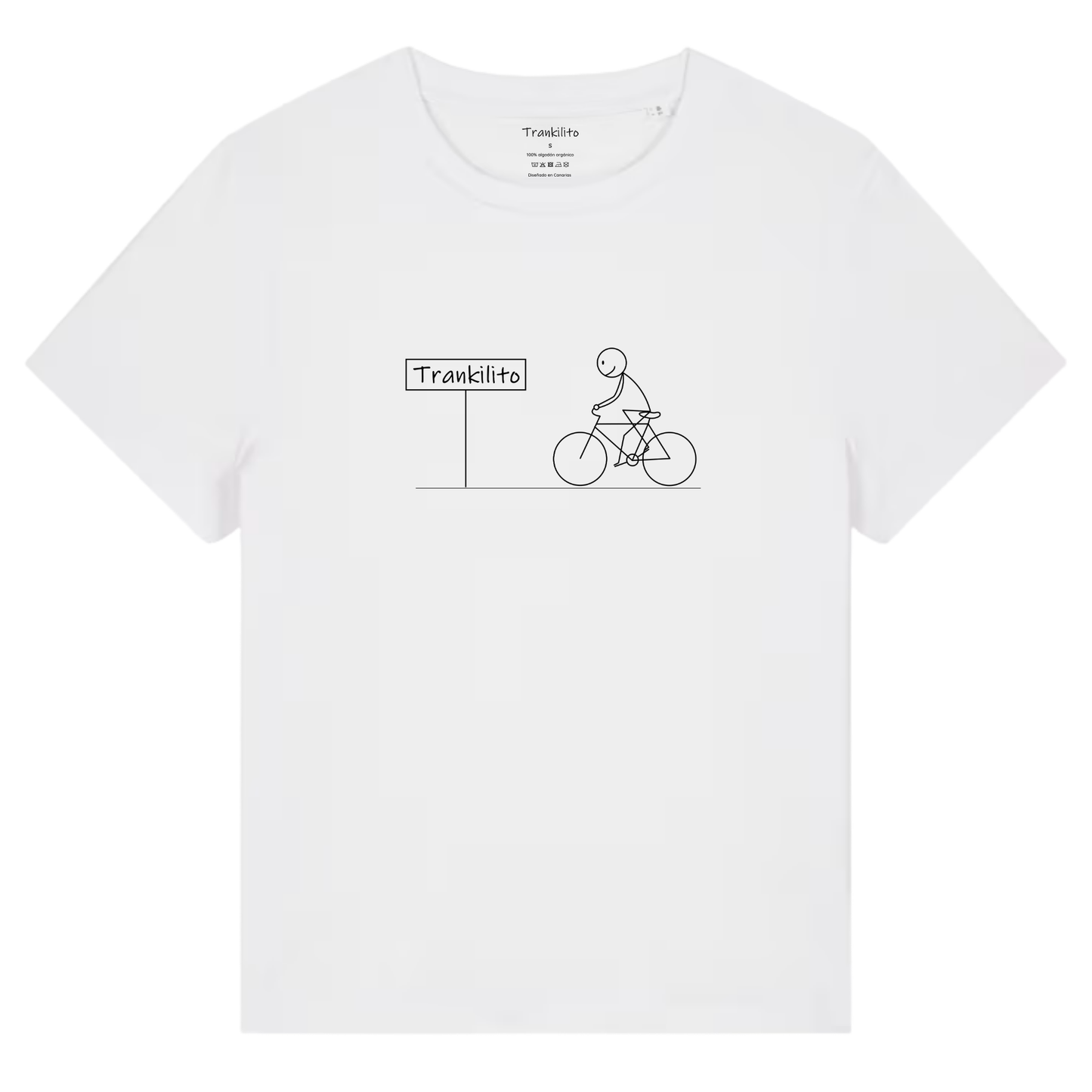 Camiseta Trankilito sobre ruedas | Mujer