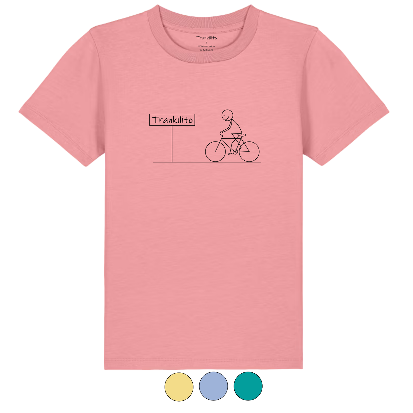 Camiseta Trankilito sobre ruedas | Niños