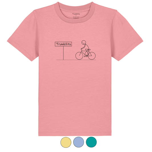 Camiseta Trankilito sobre ruedas | Niños