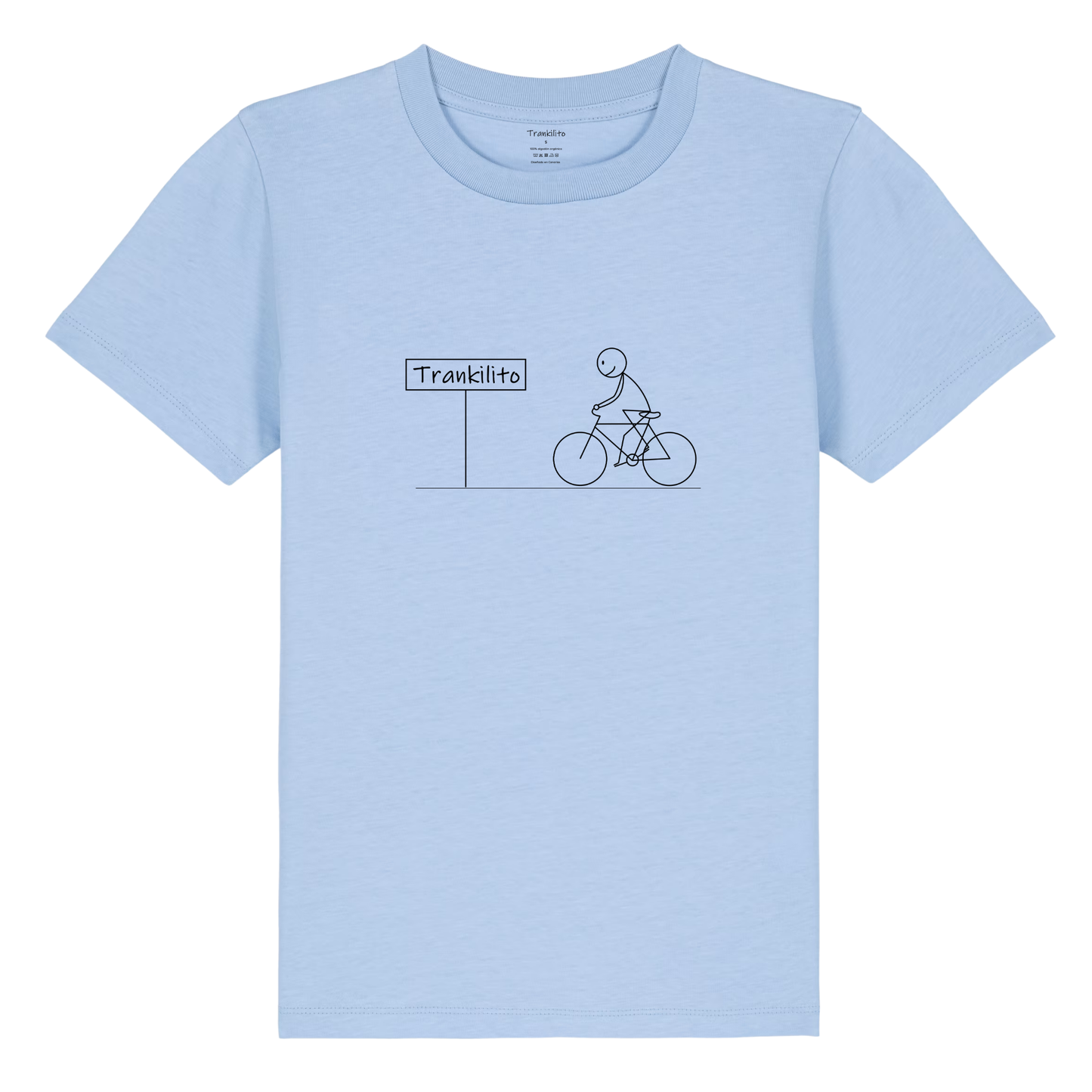 Camiseta Trankilito sobre ruedas | Niños