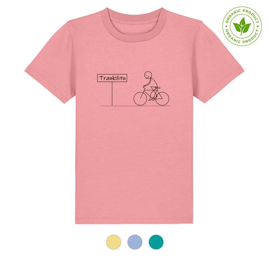 Camiseta Trankilito sobre ruedas | Niños | Orgánico
