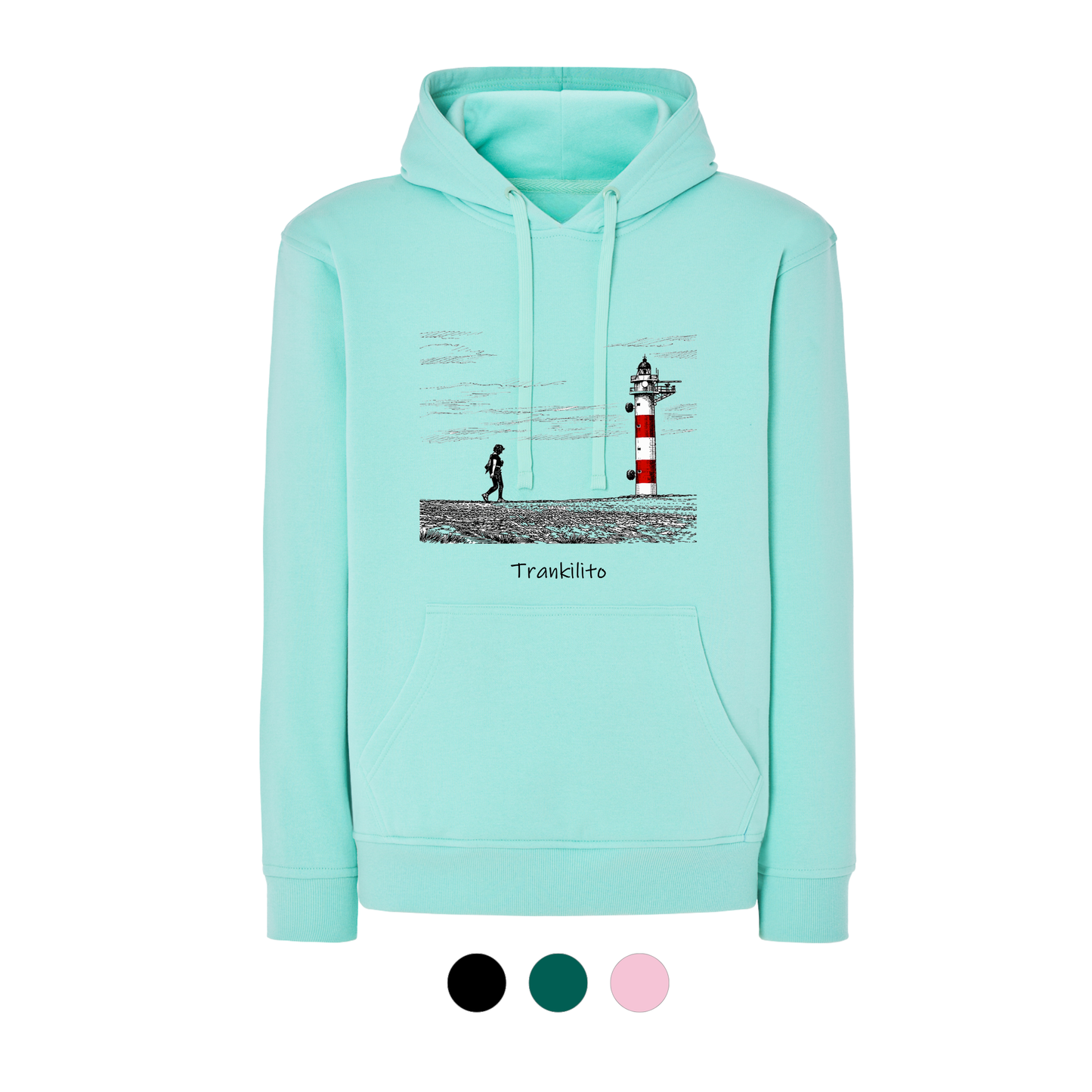 Sudadera Trankilito un paseo por el faro