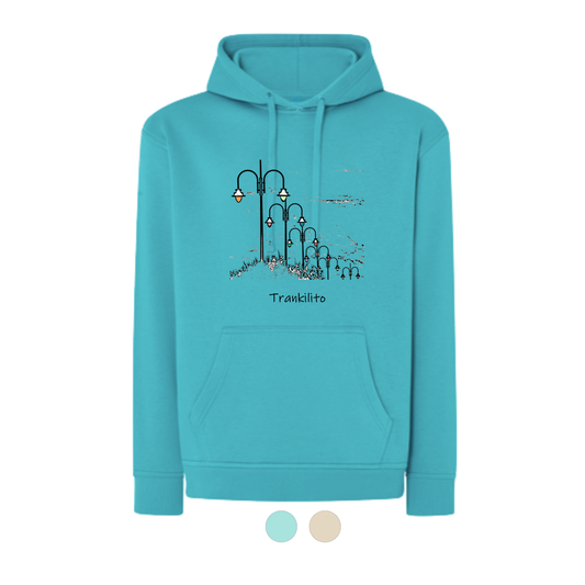 Sudadera Trankilito las farolas del paseo