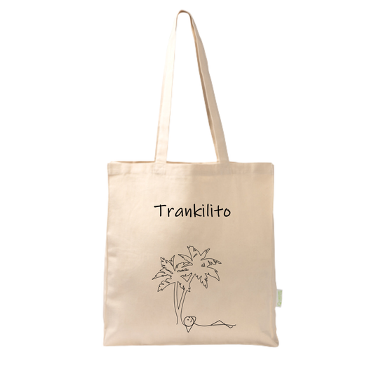 Tote Bag Trankilito a la sombra