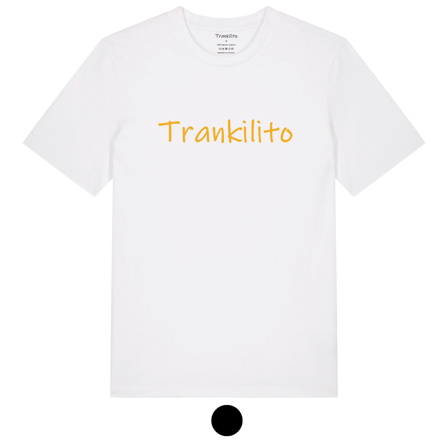 Camiseta Trankilito - Logo Grande Amarillo | Hombre