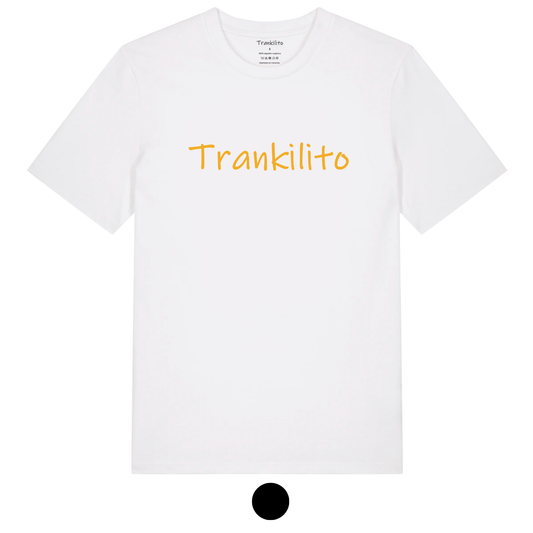 Camiseta Trankilito - Logo Grande Amarillo | Hombre