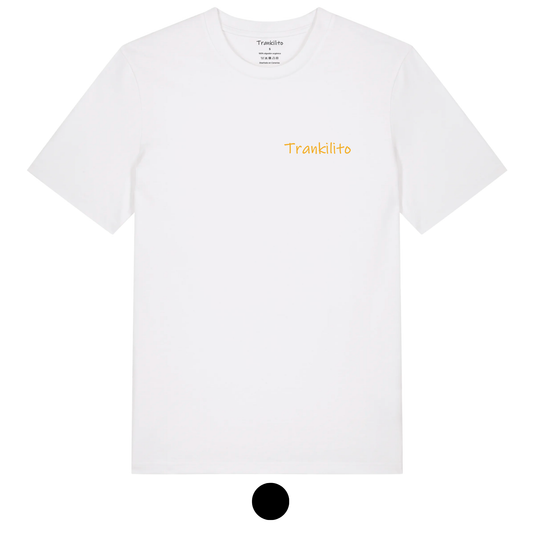Camiseta Trankilito - Logo Pequeño Amarillo | Hombre