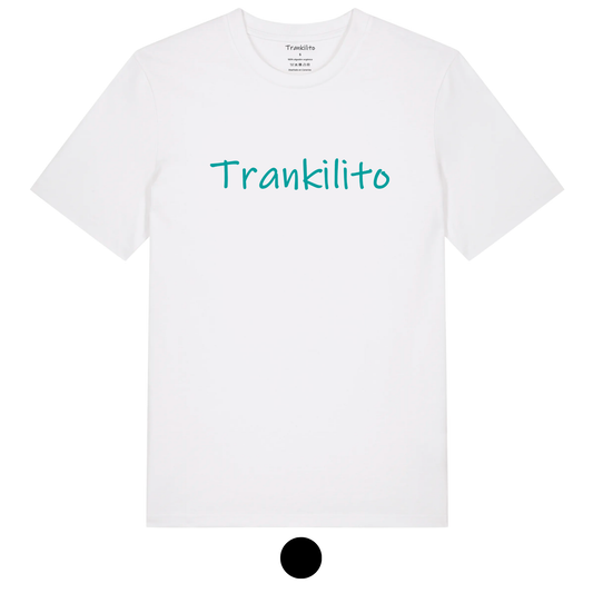 Camiseta Trankilito - Logo Grande Azul | Hombre