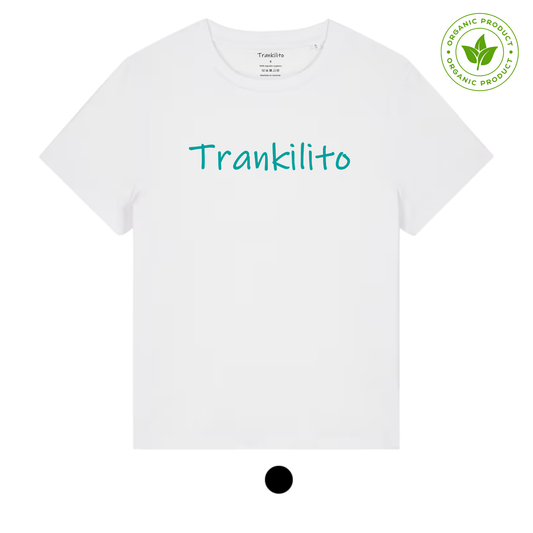 Camiseta Trankilito - Logo Grande Azul | Hombre | Orgánico
