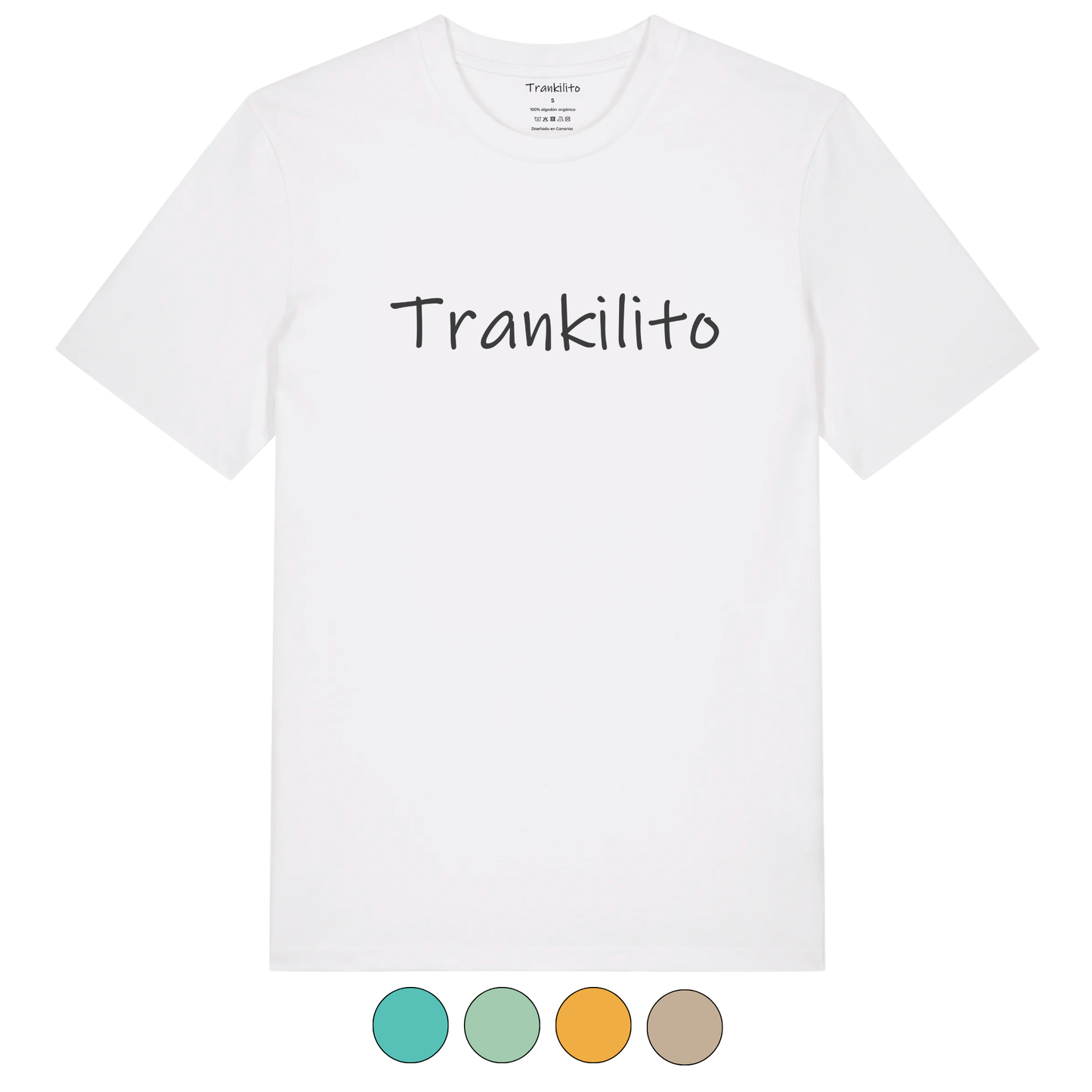 Trankilito T-shirt | Large White Logo