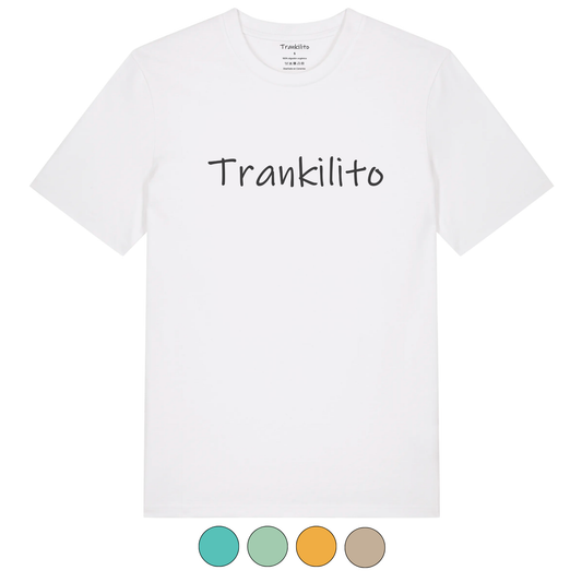 Camiseta Trankilito - Logo Grande Negro | Hombre
