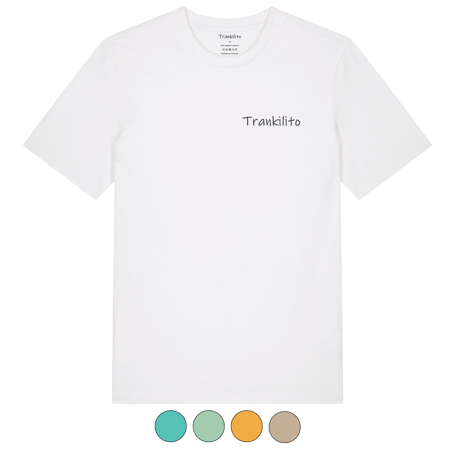 Trankilito T-shirt | Large White Logo