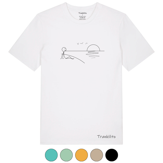 Camiseta Trankilito al atardecer | Hombre