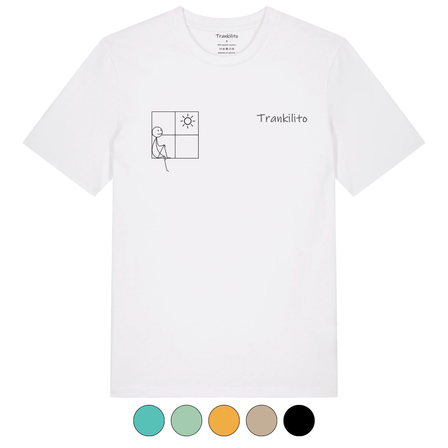 Camiseta Trankilito sentadito | Hombre