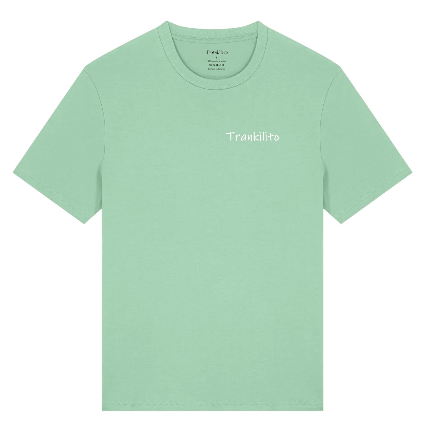 Camiseta Trankilito - Logo Pequeño Blanco | Hombre
